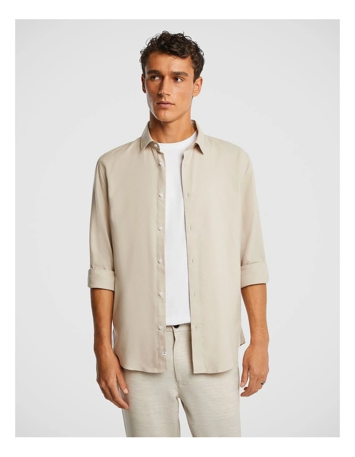 Hargrove Shirt in Taupe