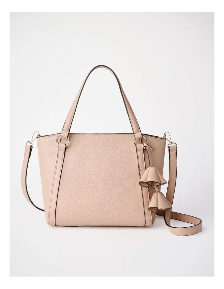 Sweet Peony Tote Bag in Blush