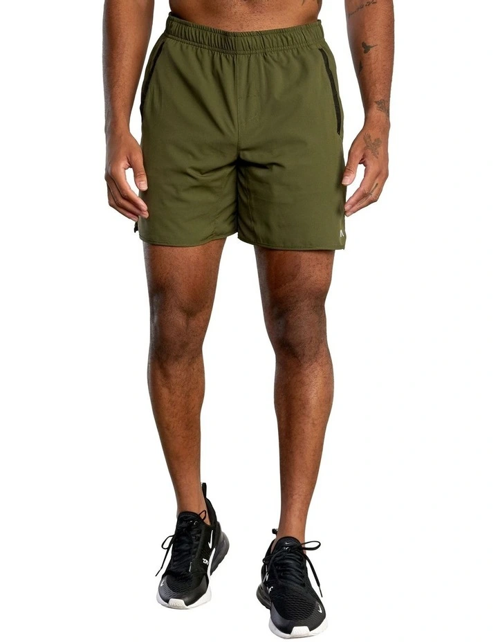 Yogger IV Elastic Waist Shorts 17 Green