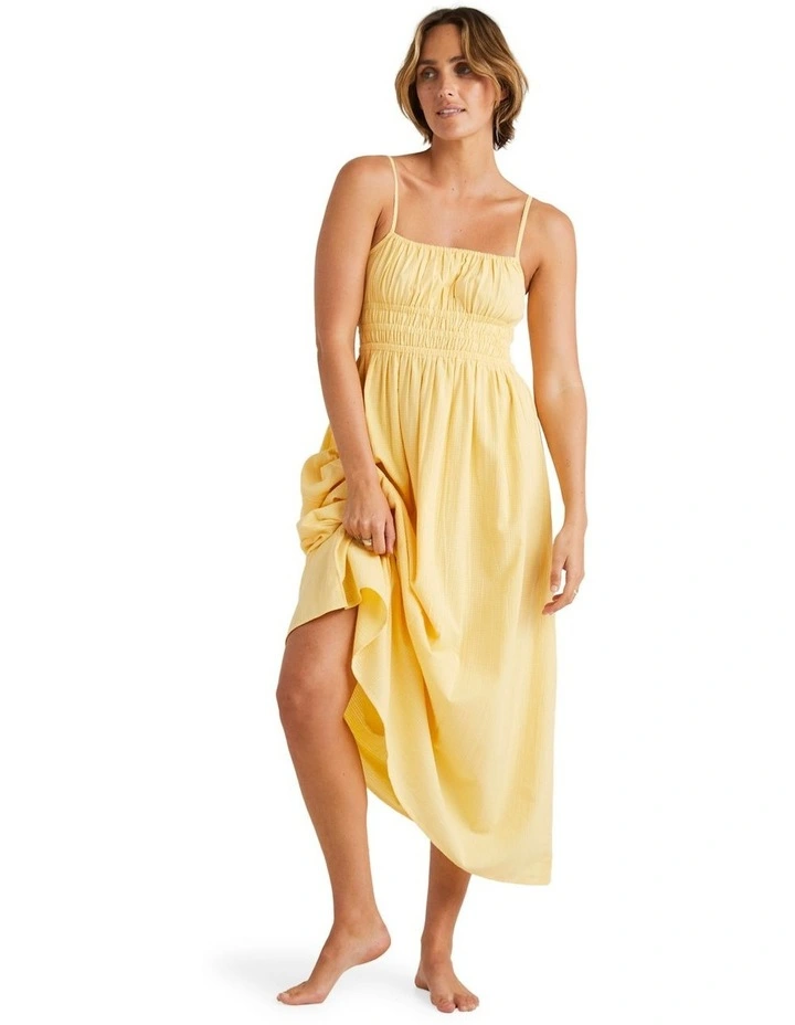 Petal Dress in Yellow