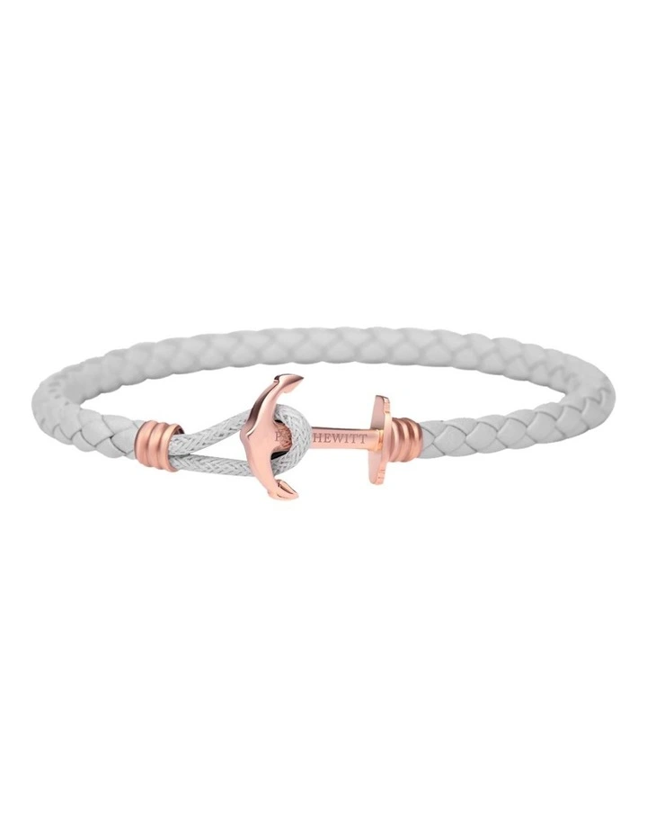 Phrep Lite Grey Leather Bracelet PH-PHL-L-R-Gr-L