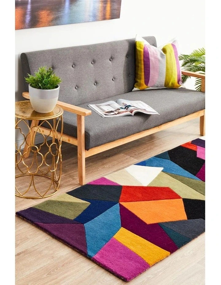 Matrix Pure Wool 906 Crayon Runner Rug
