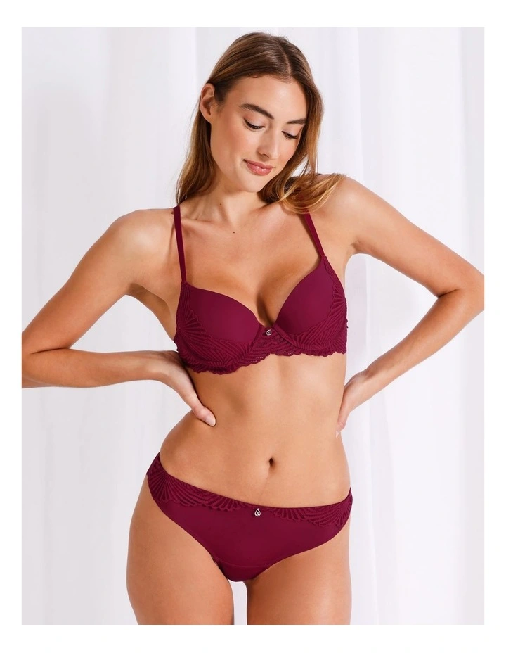 Harlow Bikini in Plum