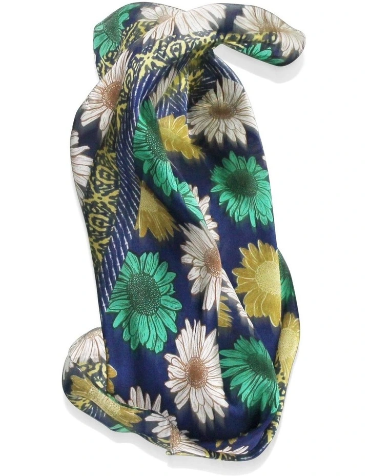 Amity Hair Scarf in Blue
