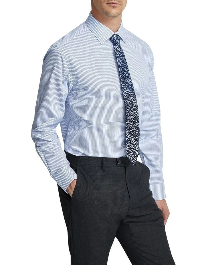 Islington Stripe Shirt in Blue