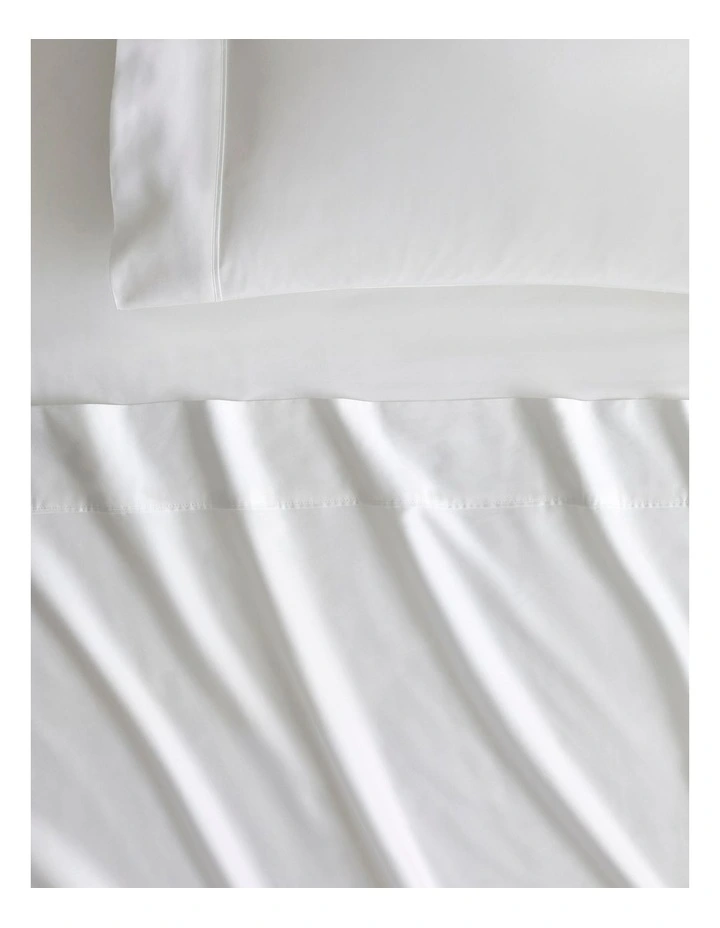 Supersoft Tencel Cotton Sheet Set in White