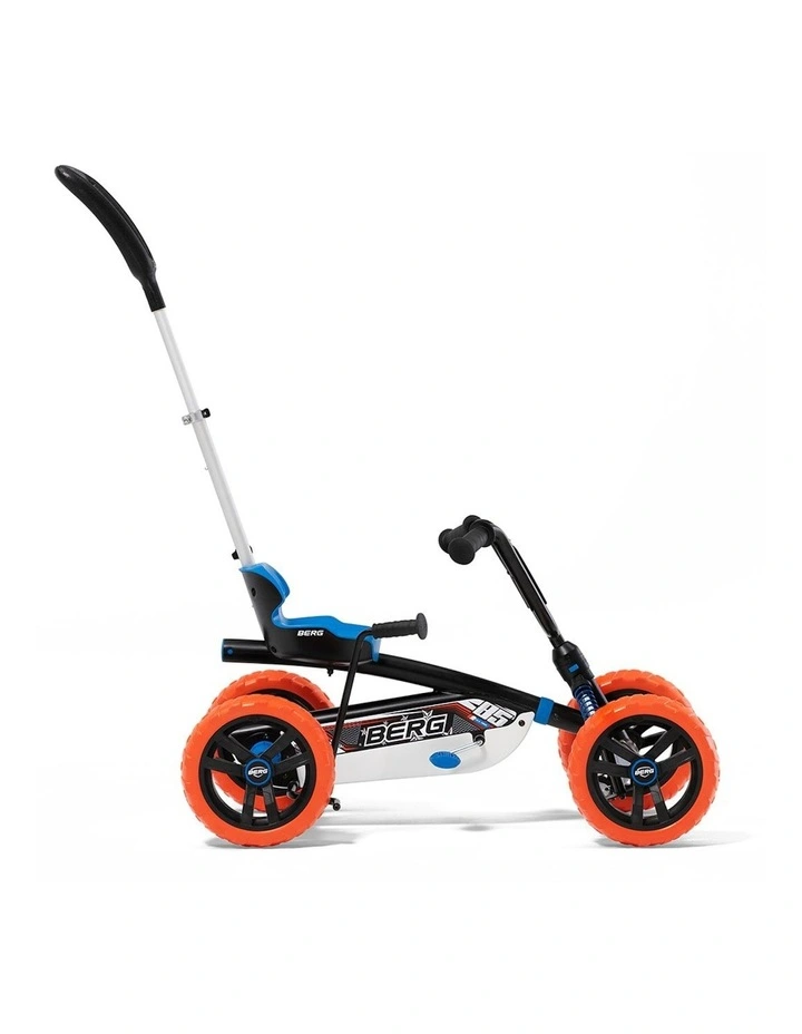 Buzzy Nitro Pedal Go Kart Ride On Toy 2in1 (2-5Years) in Orange/Blue
