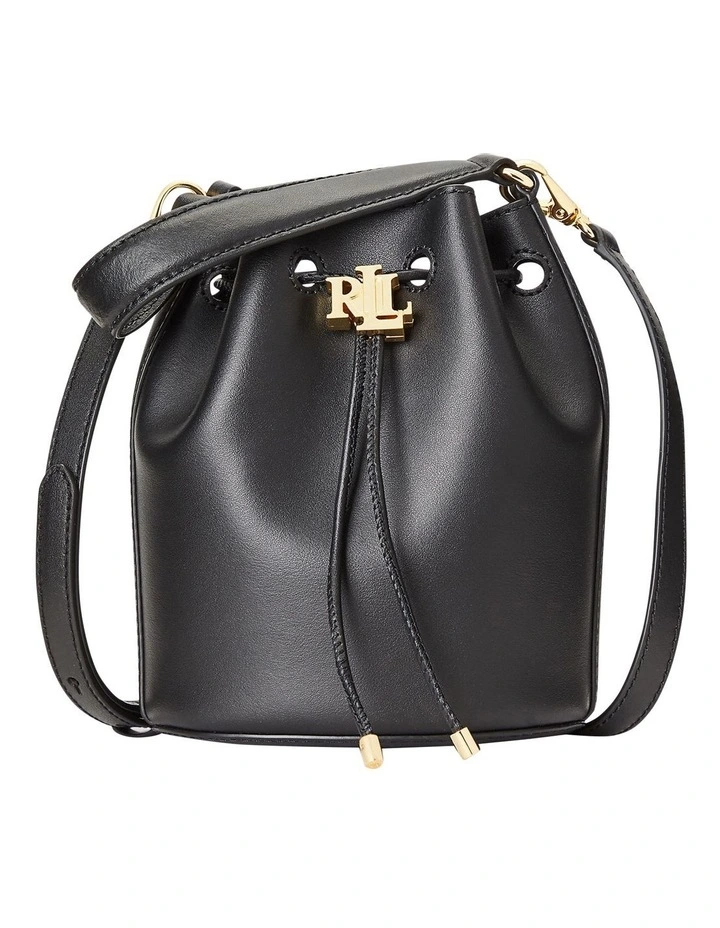 Andie 15 Black Bucket Shoulder Bag