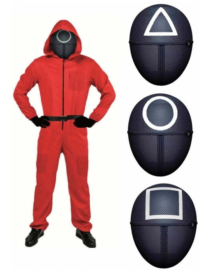 Adult Squid Guard Mask Triangle in Black