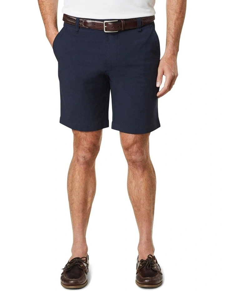 Active Quick Dry Houndstooth Shorts Midnight in Blue