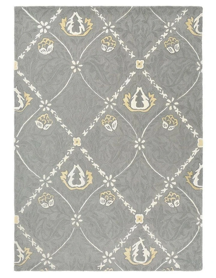 Morris & Co Pure Trellis 029104 Rug Grey