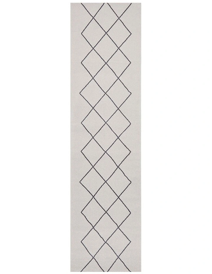 Paradise Lola Runner Rug in Grey