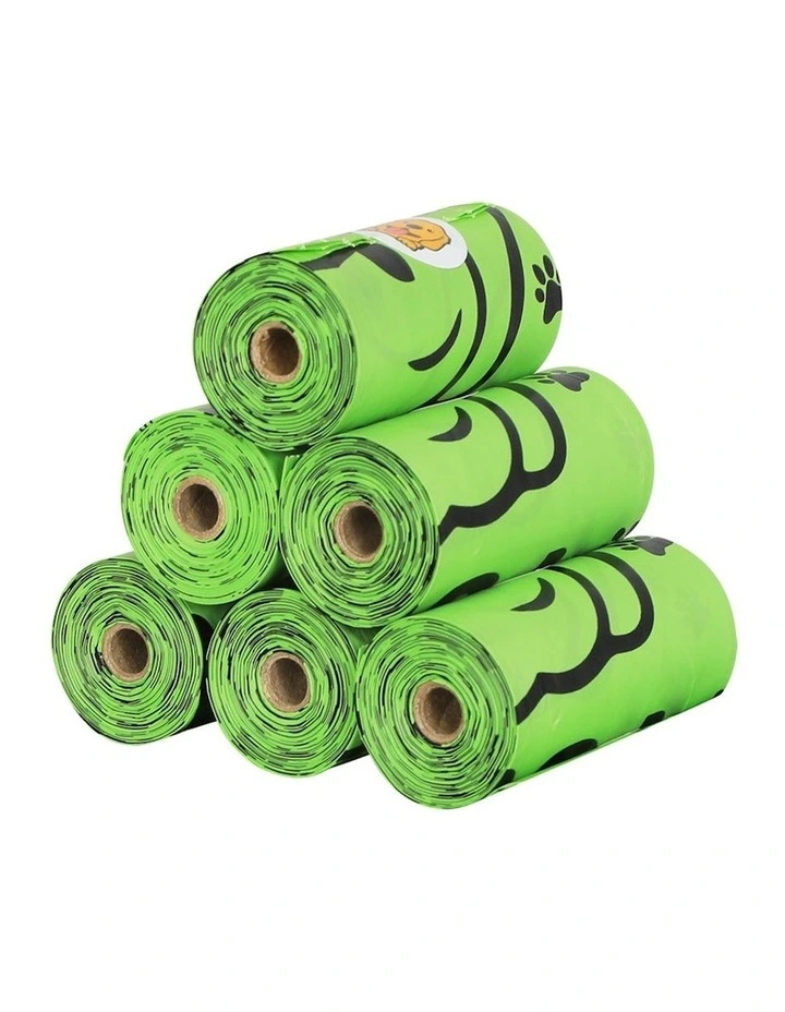 100% Compostable Biobased Dog Poop Bags 360 Pieces