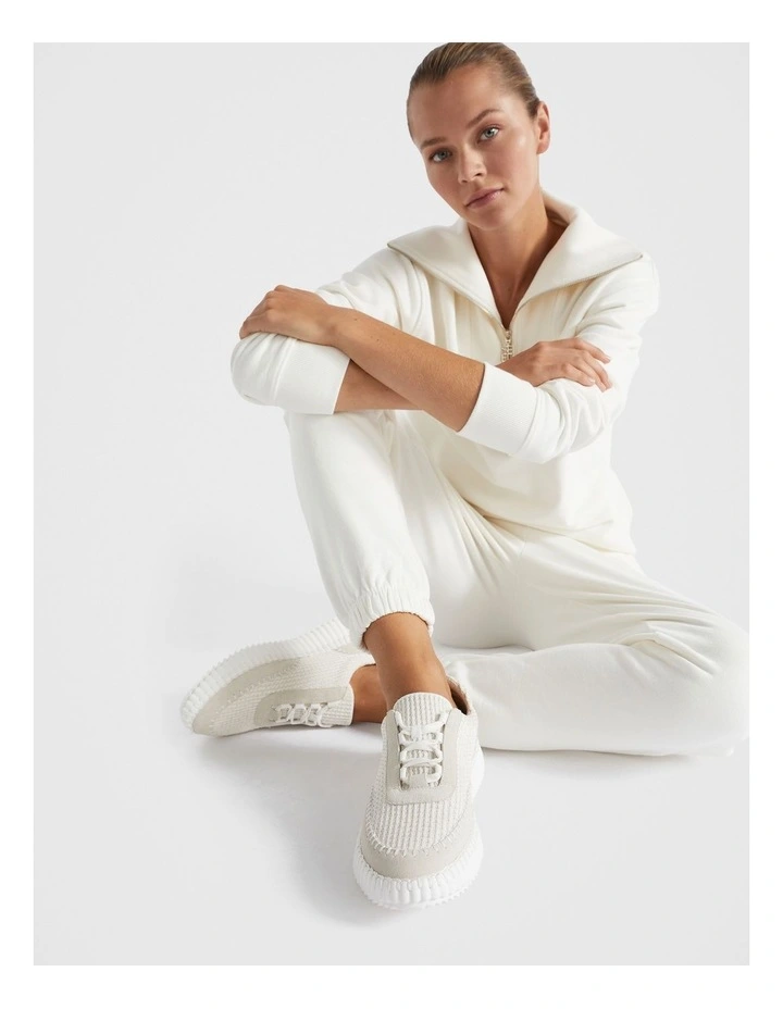 Brielle Knit Sneaker in Frappe
