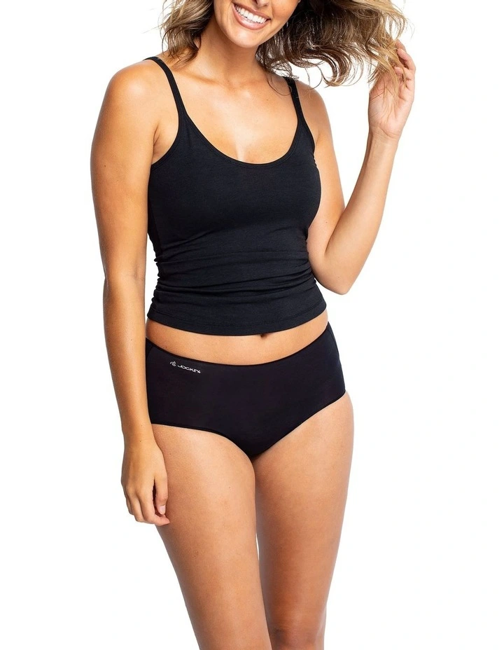 Next Gen Cotton Full Brief in Black