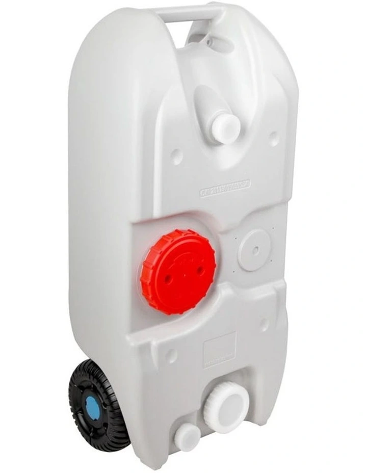 Portable Wheel Water Tank 40L Grey