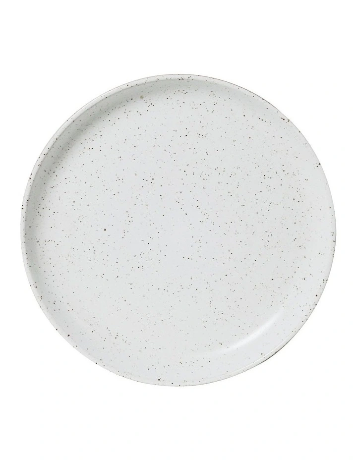 Natural Side Plate 20cm in White Speckle