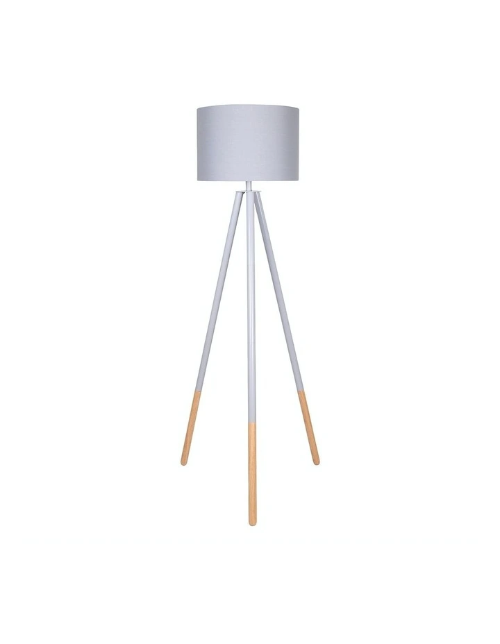 Nordic Minimalist Accent Light Tripod Floor Lamp Grey