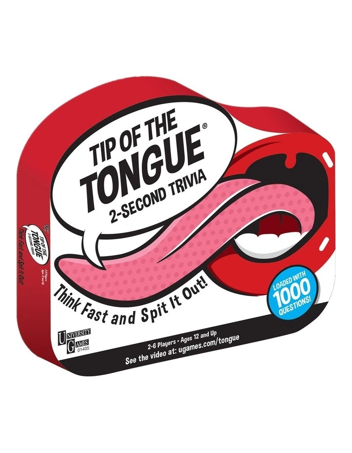 Tip of the Tongue Card Game