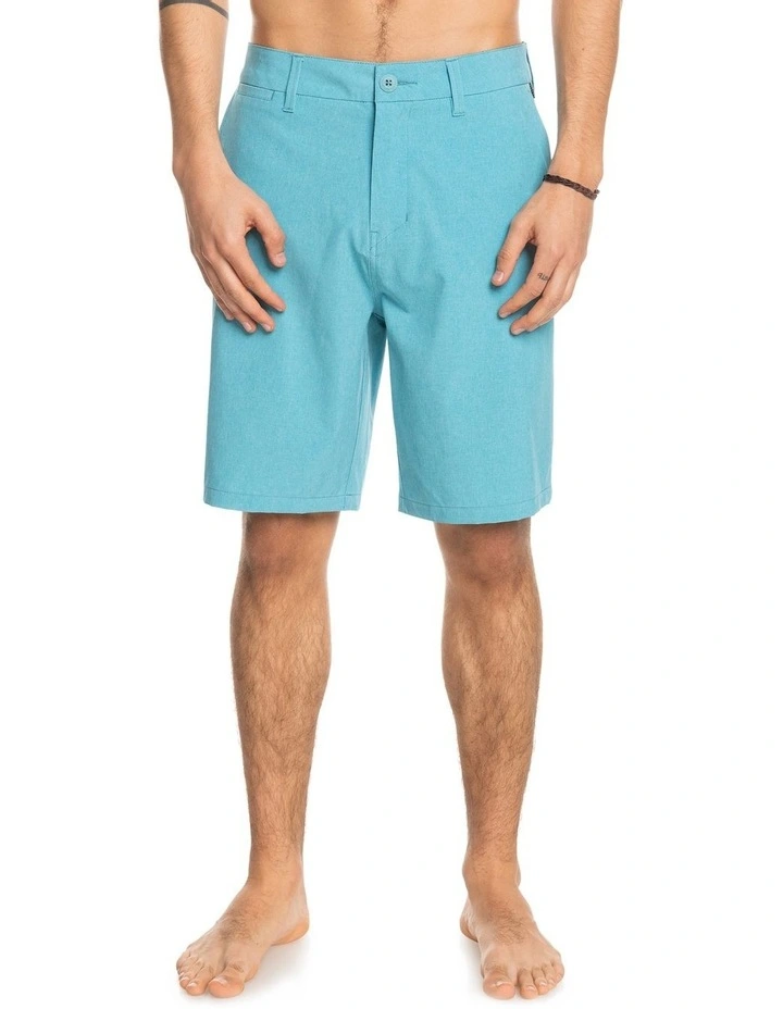 Union Heather 20" Amphibian Boardshorts In Blue