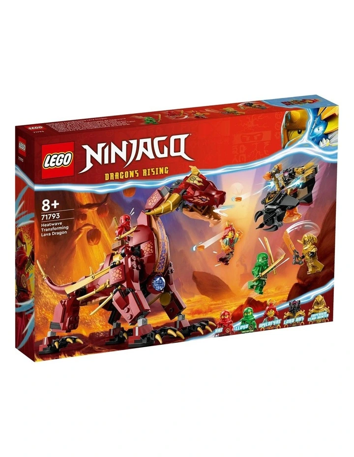 Ninjago Heatwave Transforming Lava Dragon 71793