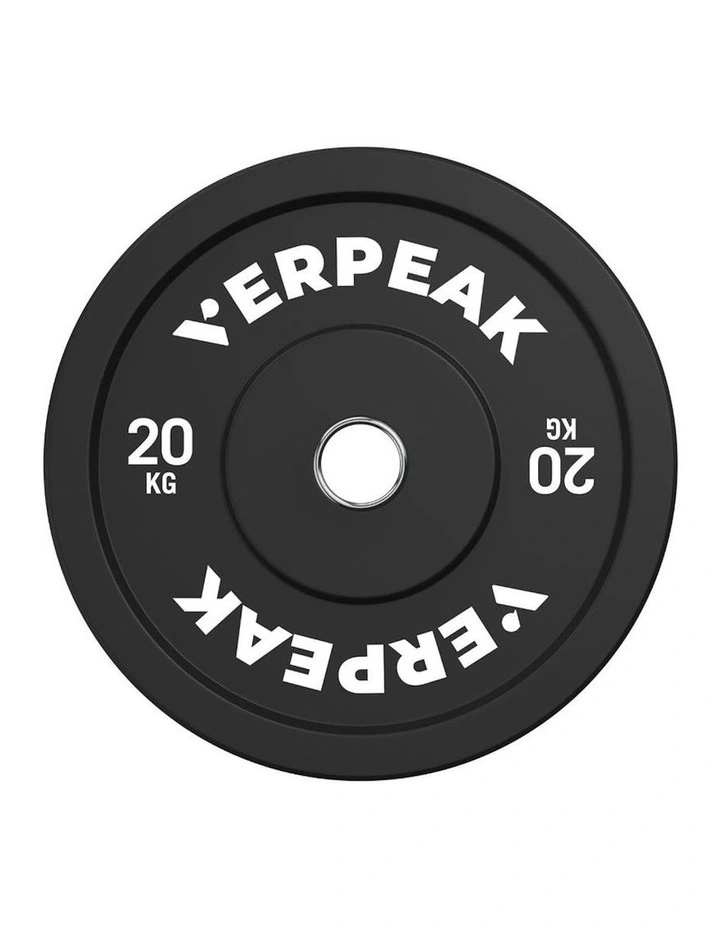 Bumper weight plates-Olympic 20kgx1 in Black