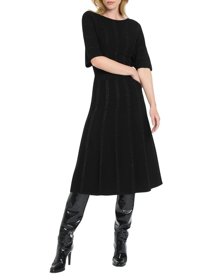 Copenhagen Knit Dress in Black
