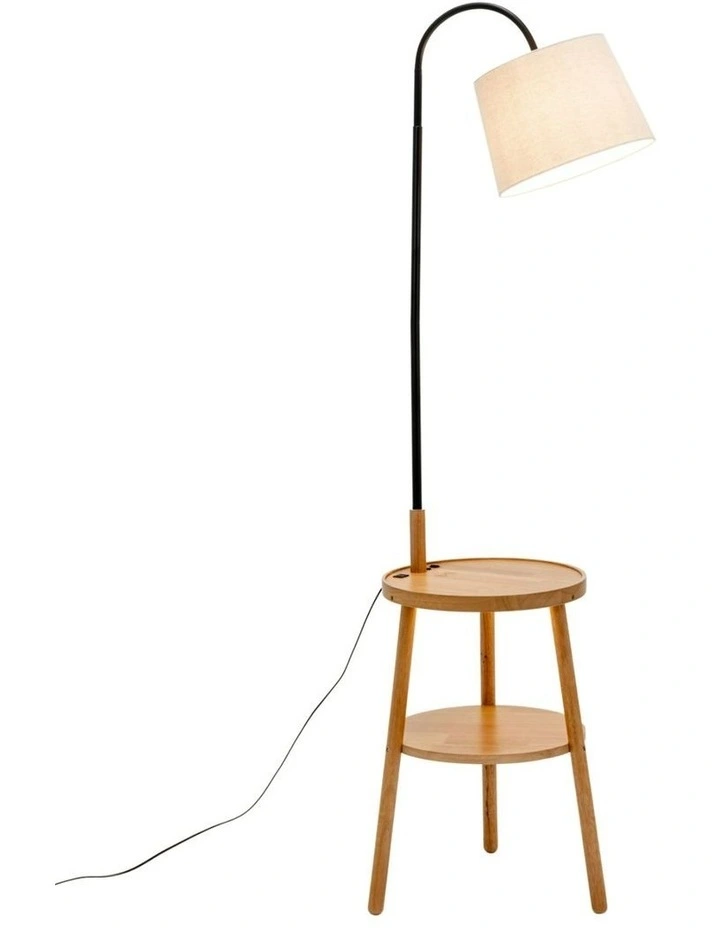 Tripod Floor Lamp in Beige