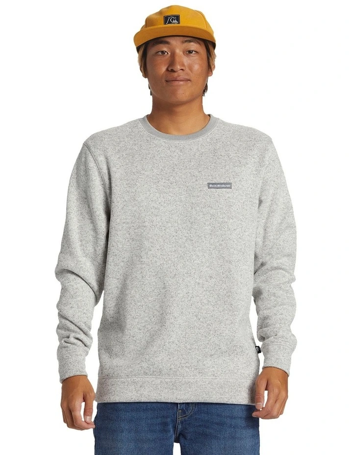 Kellor Fleece Sweatshirt in Light Grey Heather