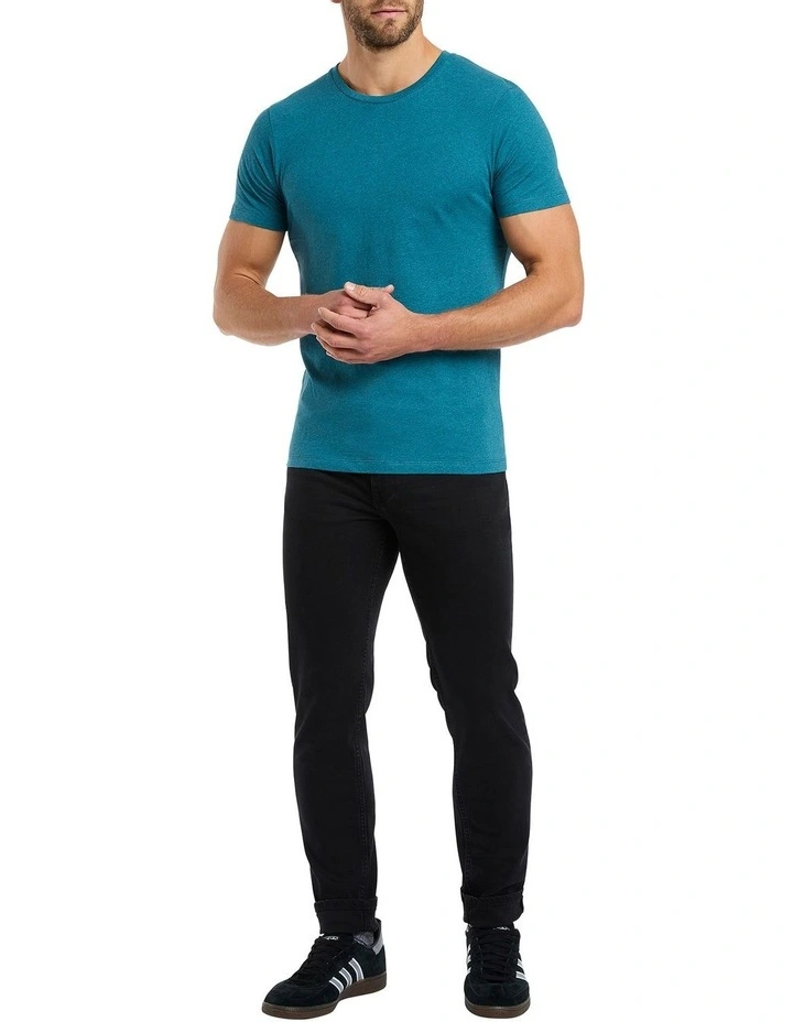 Marle Brando Crew Neck T-shirt in Atlantic