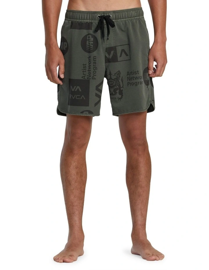 Eastern Elastic Boardshorts in Olive