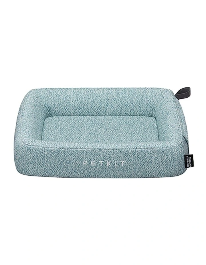 Four Season Deep Sleep Pet/Cat Bed Rectangle Cushion Large in Mint Green