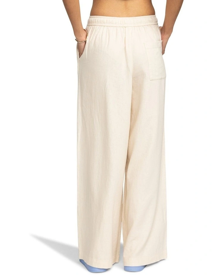 Lekeitio Break Elasticated Waist Trousers in Tapioca