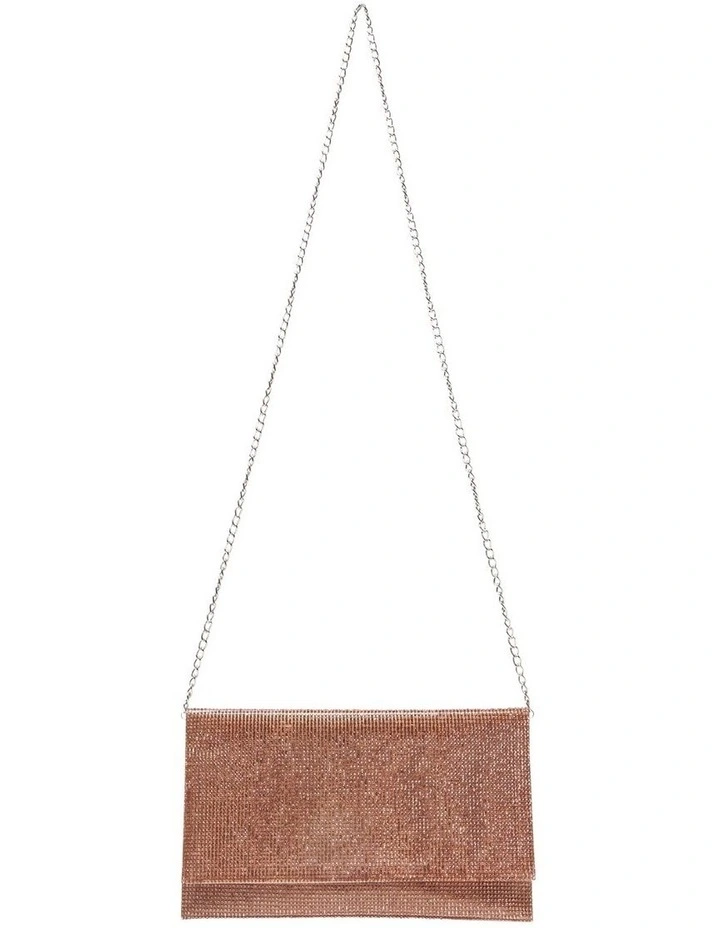 Kimora Bag in Rose Gold Crystal