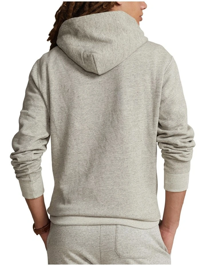 Fleece Hoodie in Grey