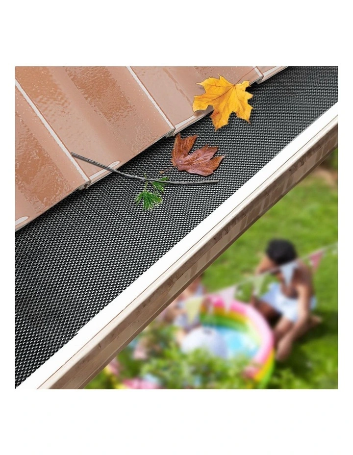 Gutter Guard Aluminium Leaf Mesh 60 Pack 100x20cm
