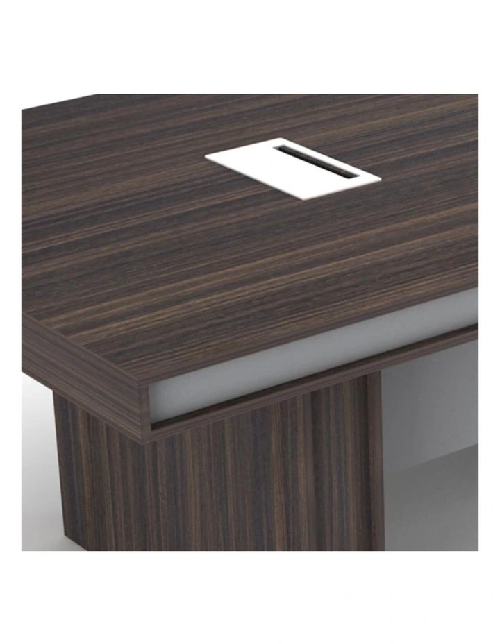Raddix Boardroom Table 240cm in Brown