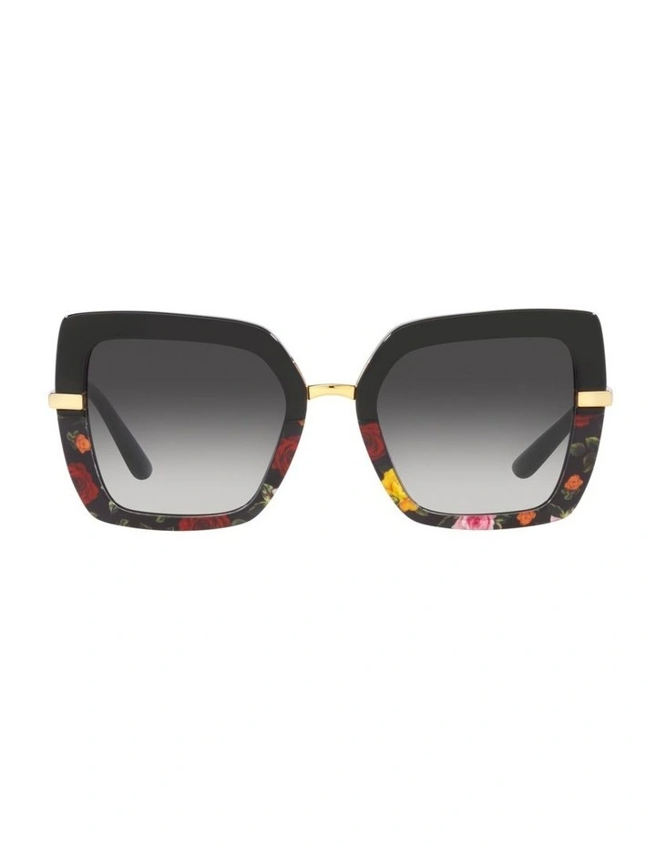 0DG4373 Sunglasses in Black On Winter Flow
