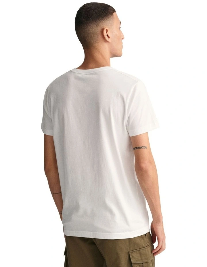 Archive Shield T-shirt in White