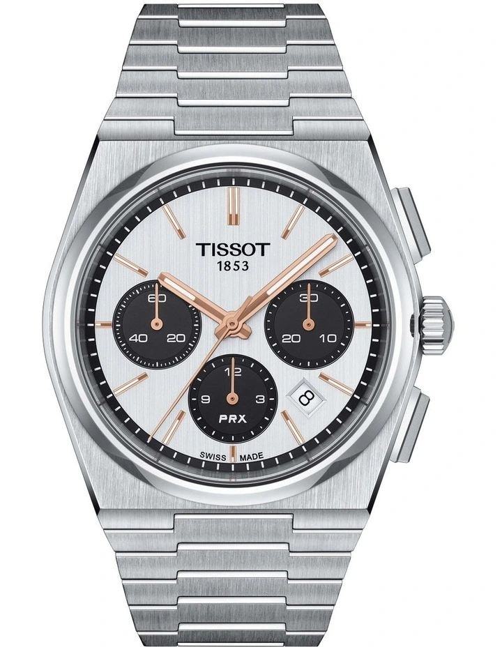 PRX Automatic Chronograph Watch T1374271101100 in White