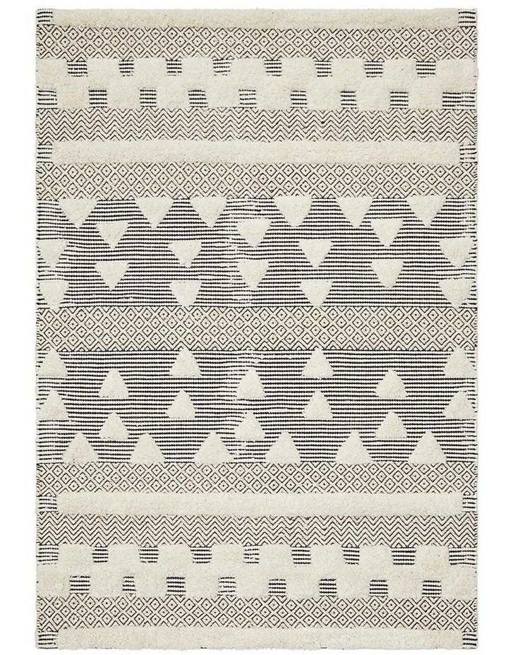 Miller Rhythm Flow Rug in Ivory