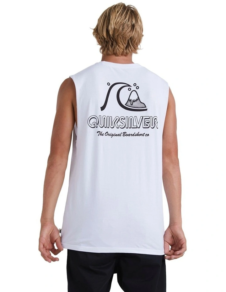 Original Sleeveless Muscle T-shirt in White