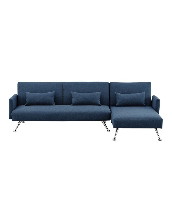 Mia 3-seater Sofa Bed in Blue