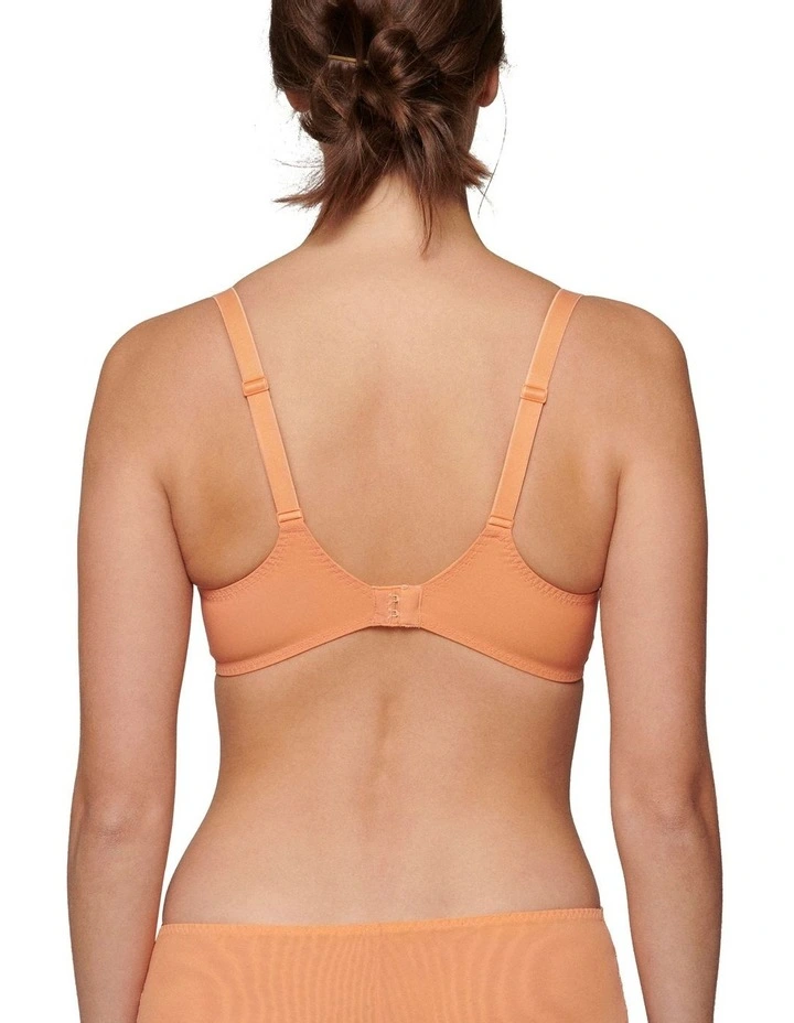 Reve Square Neck Full Cup Bra in Orange