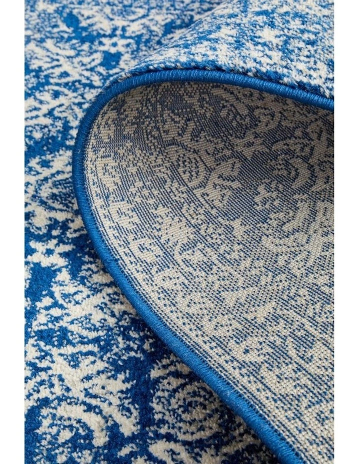 Mirage Gwyneth Stunning Transitional Rug in Navy