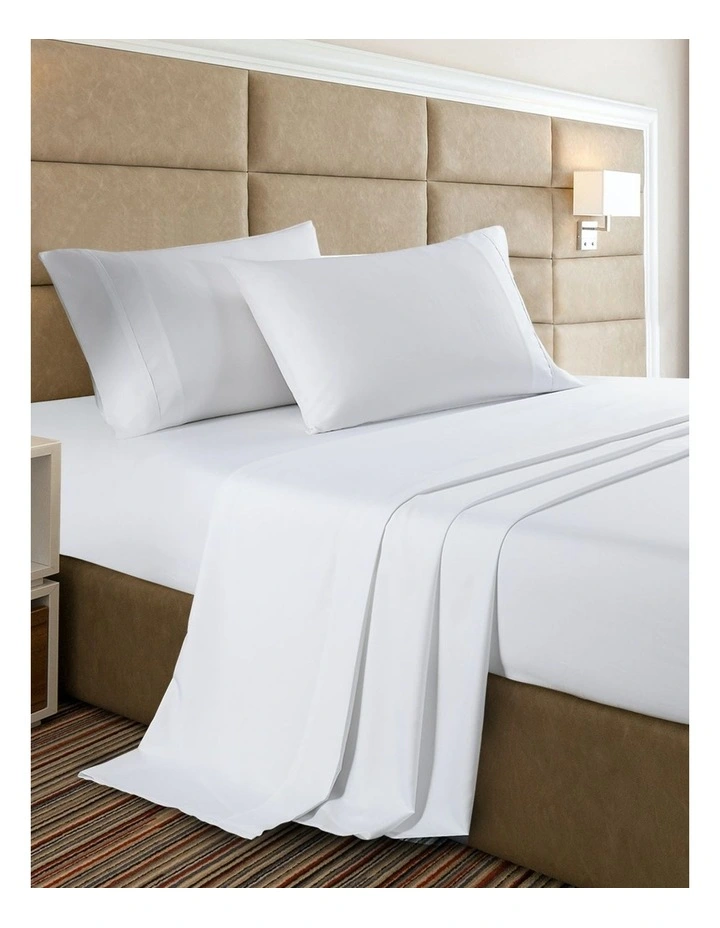 2000TC Bamboo Cooling Sheet Set in White