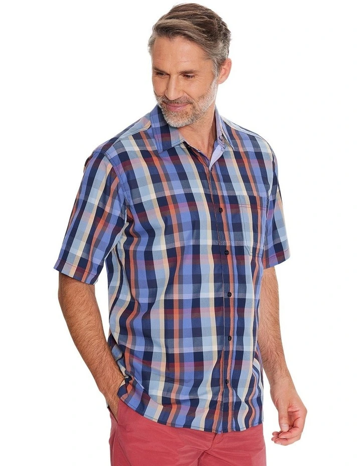 Rome Bamboo Shirt in Brown