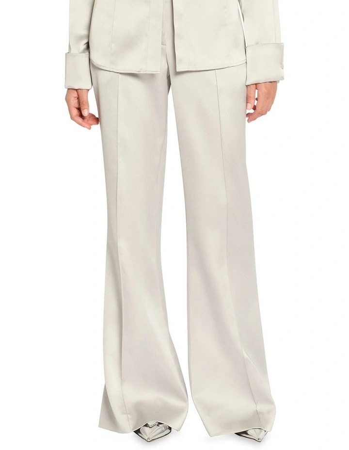One Line Pant in Silver