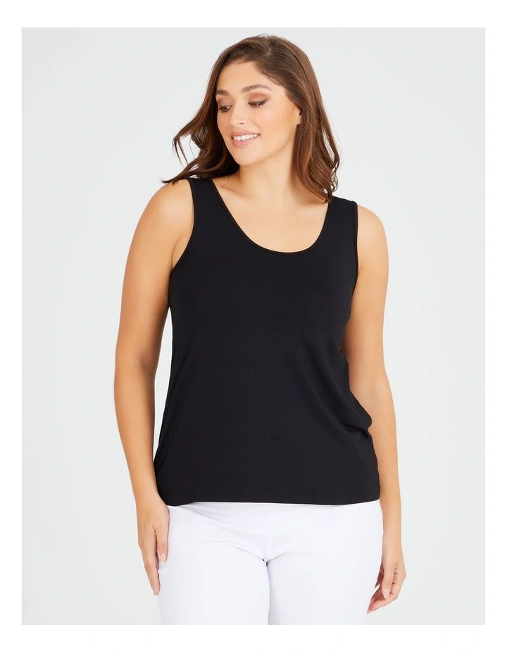 Bamboo Base Cami Black