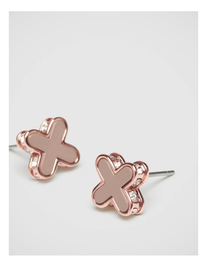 Dreamer Stud Earrings in Pancake